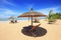 Saly's beach in Senegal Royalty Free Stock Photo