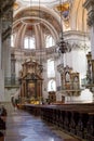 Inside view of Salzburg Cathedral