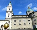 Salzburg Cathedral and Sphaera sculpture
