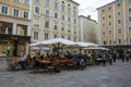 `Alter Markt,` the Old Marketplace in Salzburg