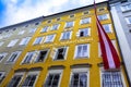 Birthplace of the famous composer Wolfgang Amadeus Mozart in Salzburg, Austria Royalty Free Stock Photo