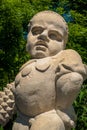 SALZBURG, AUSTRIA - June 03, 2019: Nice statue in Mirabellgarten, Salzburg