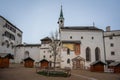 Hohensalzburg Fortress Courtyard with St. George Chapel - Salzburg, Austria