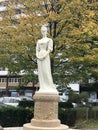 Statue of Elisabeth Kaiserin von Osterreich-Ungarn in Salzburg, Austria.