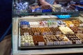 Showcase of the famous confectionery store Furst, Salzburg, Austria