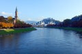 Salzburg, Austria Ã¢â¬â River Salzach Royalty Free Stock Photo