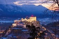 Salzburg and castle Hohensalzburg - Austria