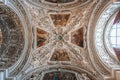 Salzburg Cathedral Ceiling - Salzburg, Austria Royalty Free Stock Photo