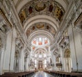 Salzburg Cathedral Dom zu Salzburg in spring, Austria Royalty Free Stock Photo