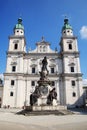 Cathedral of Saints Rupert and Vergilius, Salzburg, Austria Royalty Free Stock Photo