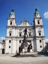 Cathedral of Saints Rupert and Vergilius, Salzburg, Austria Royalty Free Stock Photo