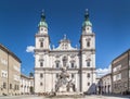 Salzburg Cathedral (Salzburger Dom) at Domplatz, Austria Royalty Free Stock Photo