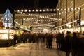 Salzburg Christmas Market at Night