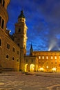 Salzburg dome at night Royalty Free Stock Photo