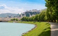 Salzburg, festival city in Austria, with Old Town and historic centre Royalty Free Stock Photo