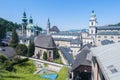 Salzburg general view from Salzburg Fortress funicular (Festungs