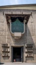 Vertical view of the entrance to a Salzburg concert hall