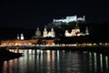 Salzburg at night