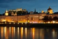 Salzburg night panorama