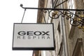 Geox shop sign in salzburg austria