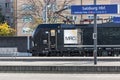 German mrce train at salzburg main train station austria