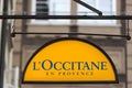 Loccitane shop sign in salzburg austria