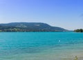 Salzburger Land Austria: View over lake Attersee - Austrian Alps