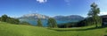 Salzburger Land Austria: View over lake Attersee - Austrian Alps
