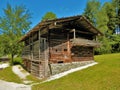 Salzburger open air museum wooden barn