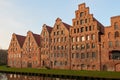 The Salzspeicher of LÃÂ¼beck, Germany Royalty Free Stock Photo