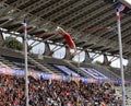 Sam Kendricks win pole vault on DecaNation International Outdoor Games