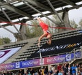 Sam Kendricks win pole vault on DecaNation International Outdoor Games