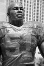 Sam Mills Leader and Gentleman Linebacker 1995-1997, Royalty Free Stock Photo