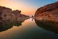 Sam Phan Bok Grand Canyon of Thailand, Ubon Ratchathani.