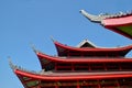 Sam Poo Kong, the oldest Chinese temple in Semarang, Central Java, Indonesia. Royalty Free Stock Photo