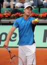Sam Querrey (USA) at Roland Garros 2009 Royalty Free Stock Photo
