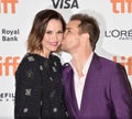 Sam Rockwell on red carpet for Jojo Rabbit movie premiere at TIFF