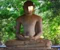 Samadi Buddha Statue, Sri Lanka. Royalty Free Stock Photo