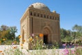 Samanid Mausoleum in colors Royalty Free Stock Photo