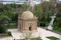 Samanid mausoleum in Buchara, Uzbekistan. Royalty Free Stock Photo