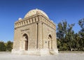 Samanid mausoleum, a monument of early medieval architecture, Bukhara,