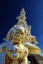 Samantabhadra on the MT.Emei Royalty Free Stock Photo