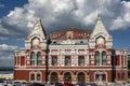 The Samara Academic Drama Theater of M. Gorky at Chapayev Square. The theater was built in 1888. Royalty Free Stock Photo