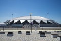 Samara Arena football stadium. Samara - the city hosting the FIFA World Cup in Russia in 2018. Royalty Free Stock Photo