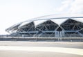 Samara Arena football stadium. Samara - the city hosting the FIFA World Cup in Russia in 2018. Royalty Free Stock Photo