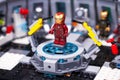 SAMARA, DECEMBER 18, 2019. Constructor Lego Super Heroes - Iron Man Laboratory