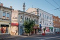 Samara, Russia - August 07, 2016: Old Samara historical center. Beautiful architecture of historical buildings Royalty Free Stock Photo