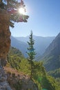 Samaria gorge Royalty Free Stock Photo