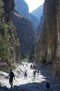 Samaria Gorge. Crete, Greece