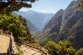 Samaria Gorge. Crete, Greece Royalty Free Stock Photo